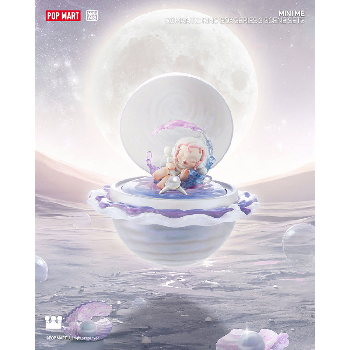 Romantic Ring Box Series 3 Scene Sets - Mô hình Blind Box Hộp nhẫn - POP MART