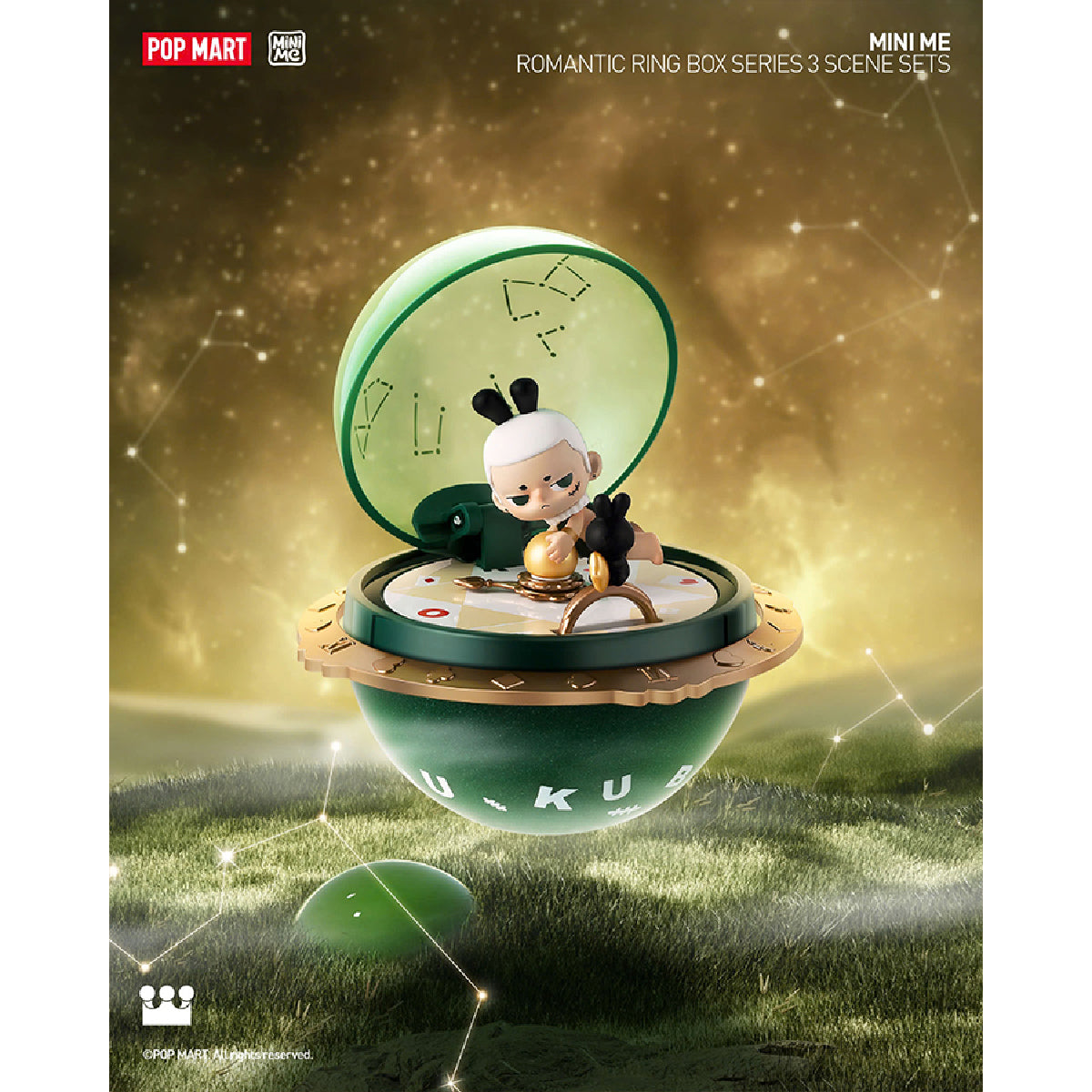 Bộ Hộp Nhẫn Romantic Ring Box Series 3 Scene Sets POP MART