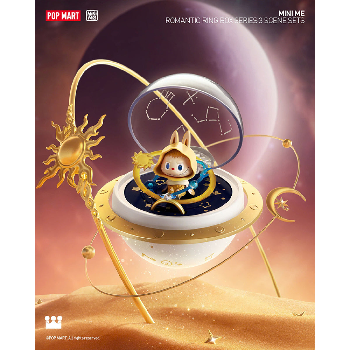 Bộ Hộp Nhẫn Romantic Ring Box Series 3 Scene Sets POP MART