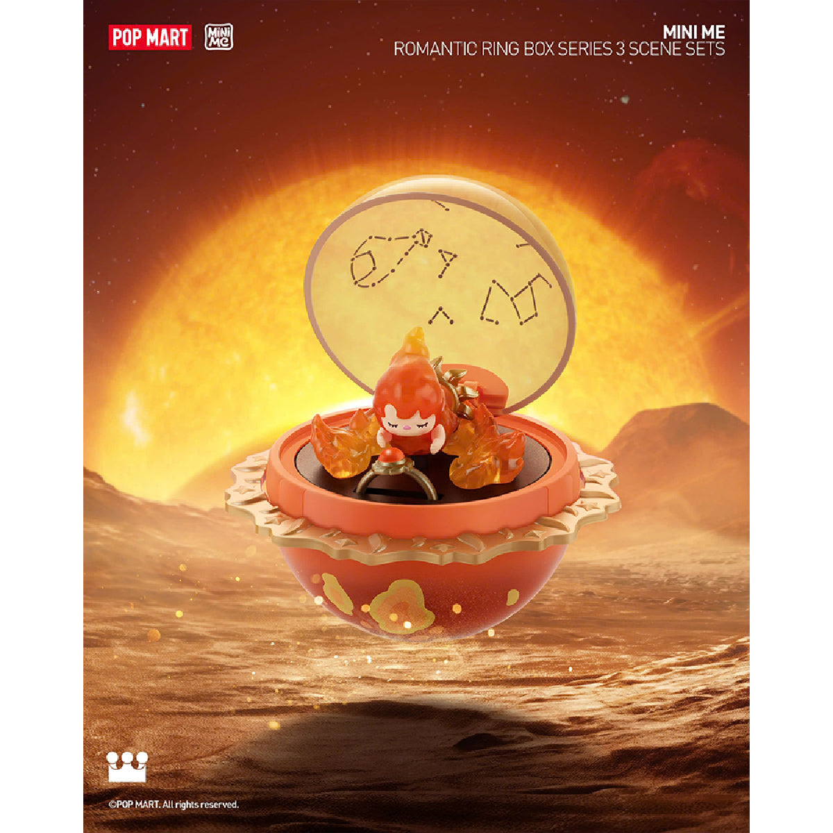Romantic Ring Box Series 3 Scene Sets - Mô hình Blind Box Hộp nhẫn - POP MART