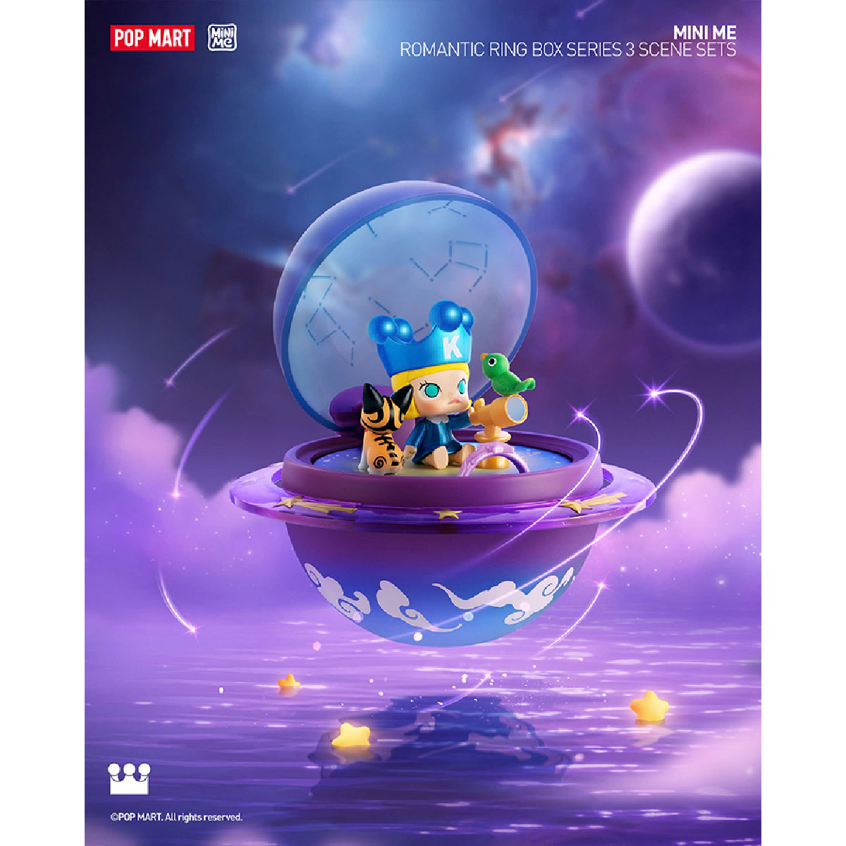 Romantic Ring Box Series 3 Scene Sets - Mô hình Blind Box Hộp nhẫn - POP MART