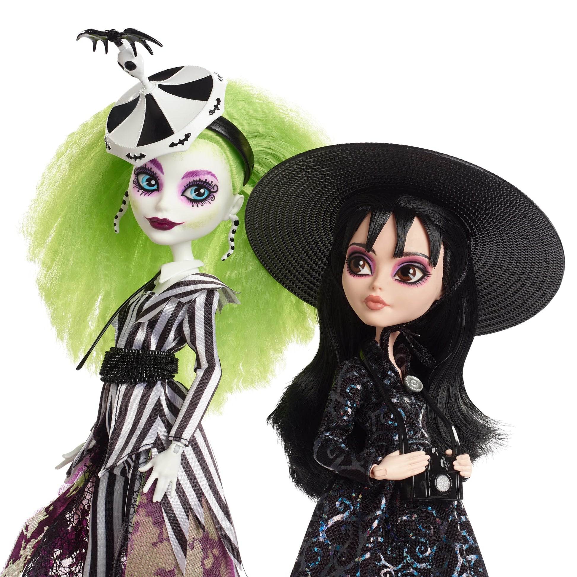 Beetlejuice & Lydia Deetz Monster High Skullector Doll 2-Pack - Bộ Búp Bê Sưu Tầm Cao Cấp - Monster High - Góc nhìn khác 3