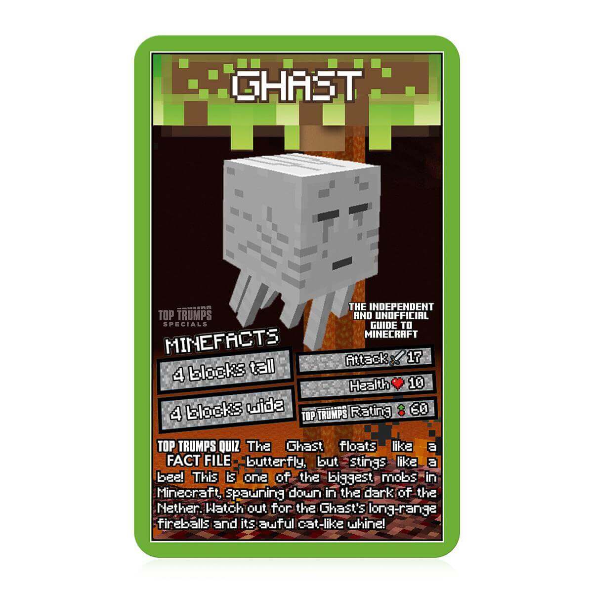 The Independent & Unofficial Guide to Minecraft Top Trumps Card Game - Bộ Bài So Sánh Sức Mạnh Minecraft - Winning Moves - Hình ảnh chi tiết 2