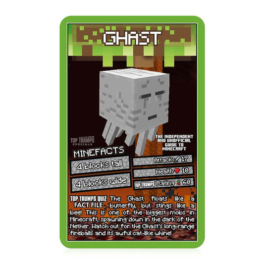 The Independent & Unofficial Guide to Minecraft Top Trumps Card Game - Bộ Bài So Sánh Sức Mạnh Minecraft - Winning Moves - Hình ảnh chi tiết 2