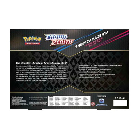 PB165 - Bài Pokemon TCG Crown Zenith Premium Figure Collection Shiny Zamazenta