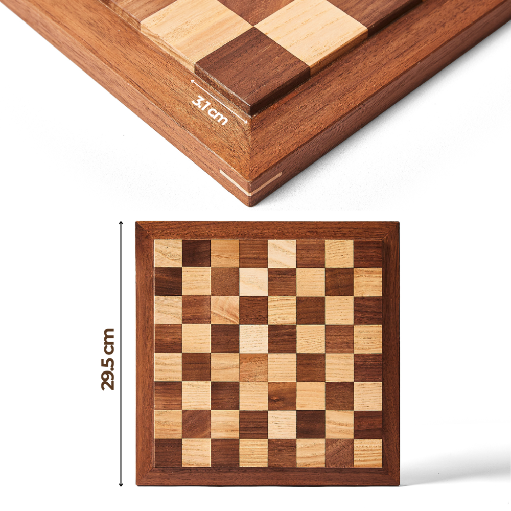 Bộ Cờ Vua Signature Size Du Lịch - Bộ cờ vua gỗ hương cao cấp - Miniwood Design