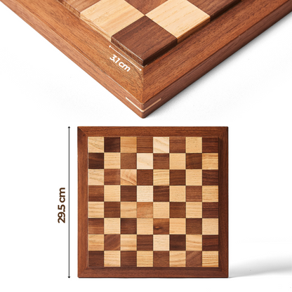 Bộ Cờ Vua Signature Size Du Lịch - Bộ cờ vua gỗ hương cao cấp - Miniwood Design