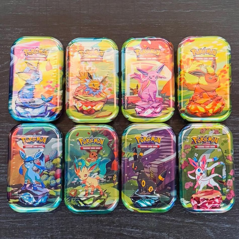 PT113 Pokemon TCG SV8.5 Prismatic Evolutions Mini Tin