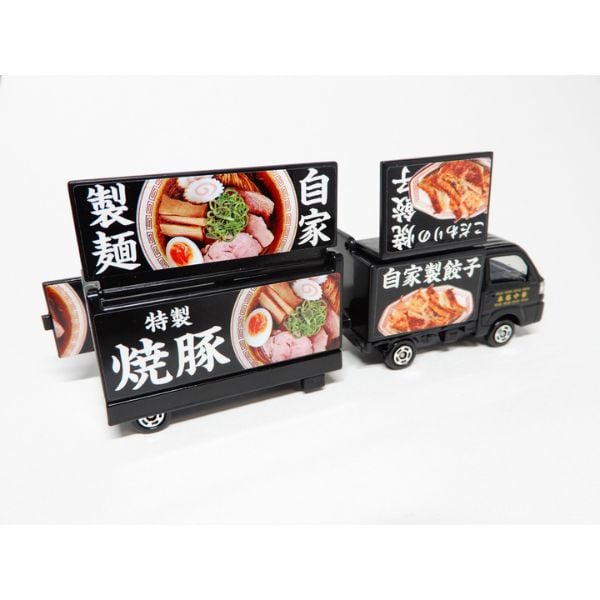 Tomica No. 142 Subaru Sambar Kitchen Trailer