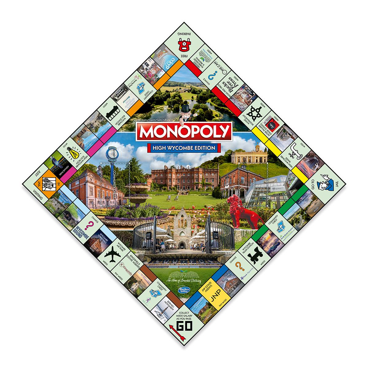 High Wycombe Monopoly Board Game - Cờ tỷ phú phiên bản đặc biệt - Winning Moves