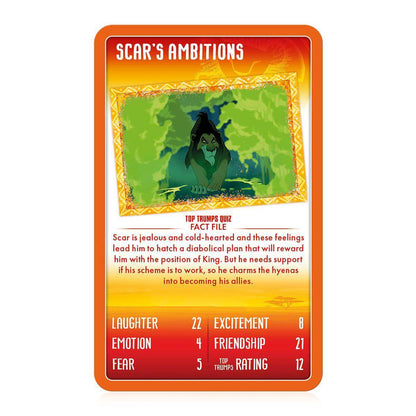 Lion King Top Trumps Card Game - Trò chơi thẻ bài Disney - Winning Moves - Hình ảnh bổ sung 4