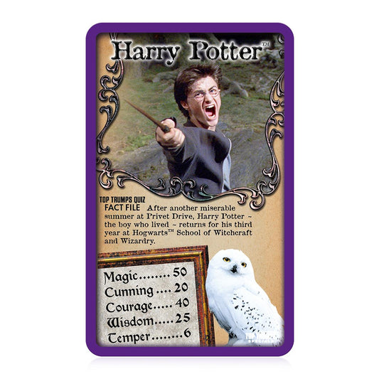 Harry Potter & The Prisoner of Azkaban Top Trumps Card Game - Trò chơi thẻ bài phép thuật Winning Moves - Hình ảnh chi tiết 2