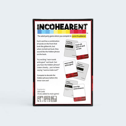Incohearent™ NSFW Expansion Pack - Bộ Bài Mở Rộng 180 Thẻ Người Lớn - Relatable - Hình ảnh bổ sung 5