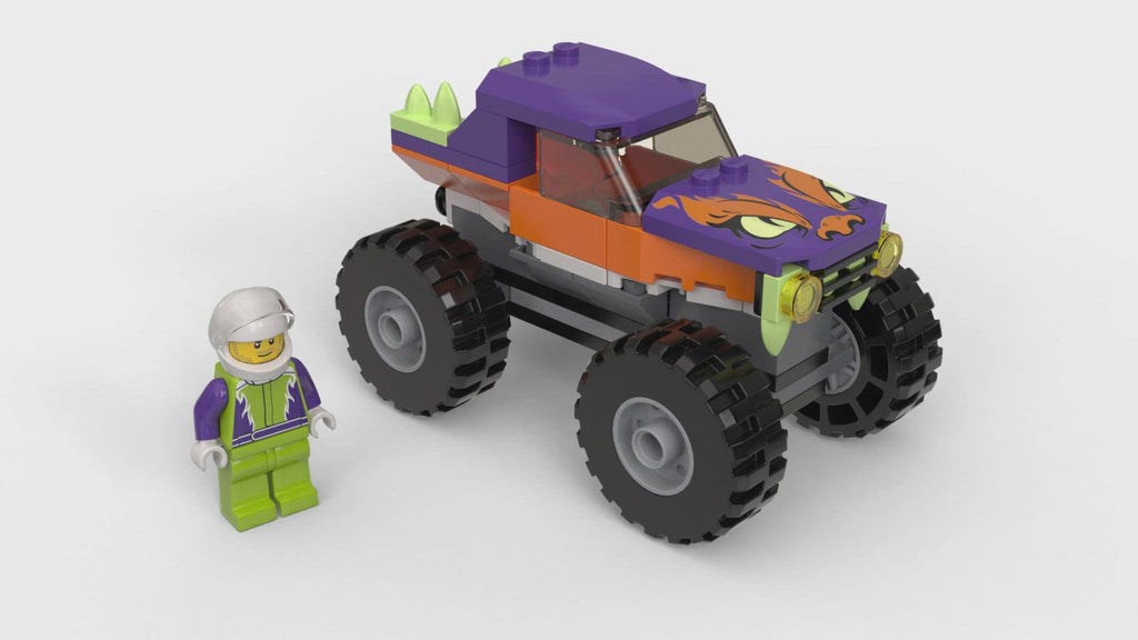 LEGO® City Monster Truck - Đồ Chơi Lắp Ráp Xe Tải Quái Vật - LEGO 60251 - Hình ảnh chi tiết 2
