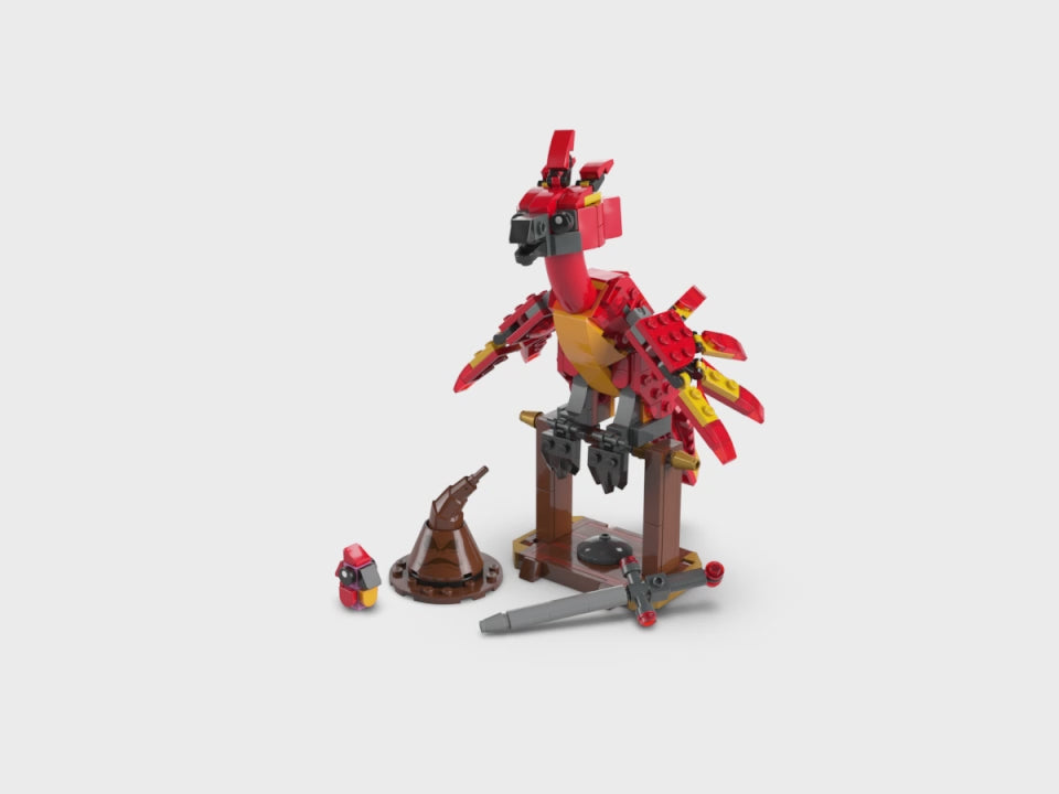 LEGO® Harry Potter™ Fawkes™: Dumbledores Phoenix - Mô hình Phượng hoàng Fawkes của Dumbledore - LEGO 76448 LEGO - ảnh 2 - LEG
