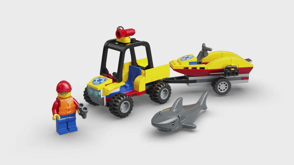 LEGO® City Beach Rescue ATV - Xe Địa Hình Cứu Hộ Bãi Biển - LEGO 60286 - Hình ảnh chi tiết 2