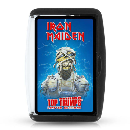 Iron Maiden Top Trumps Card Game - Trò chơi thẻ bài sưu tầm Heavy Metal - Winning Moves - Hình ảnh sản phẩm