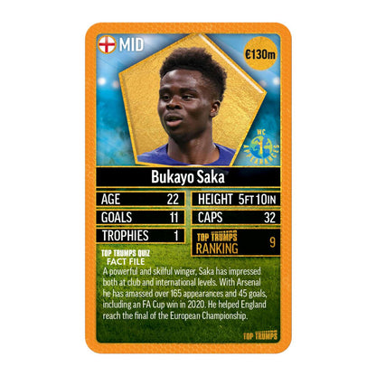 World Football Stars Top 200 - Pack 6 Top Trumps - Thẻ bài Bóng đá - Winning Moves - Hình ảnh chi tiết 2