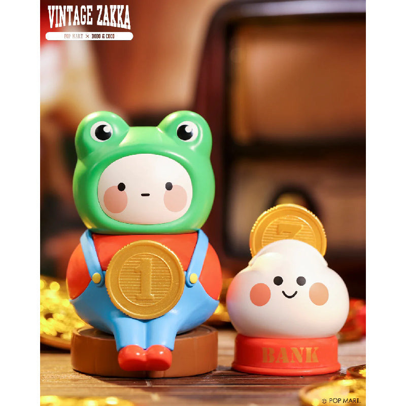 Vintage BOBO & COCO Model ZAKKA - Mô hình Blind Box Art Toy - POP MART
