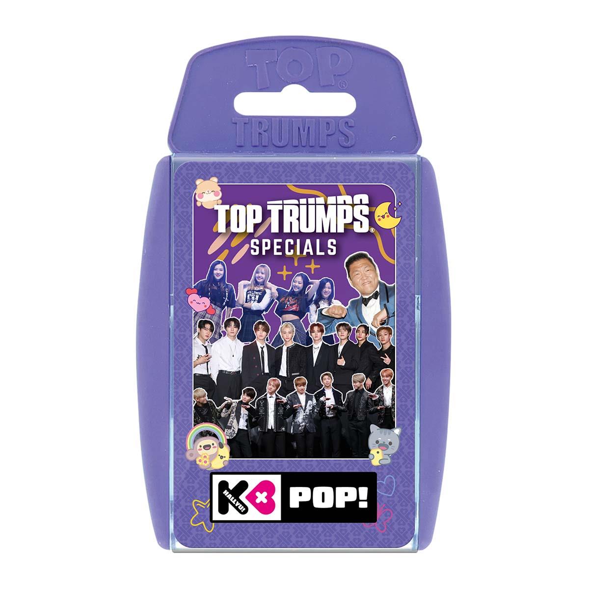 K-Pop Top Trumps Card Game - Trò chơi thẻ bài âm nhạc - Winning Moves - Hình ảnh sản phẩm