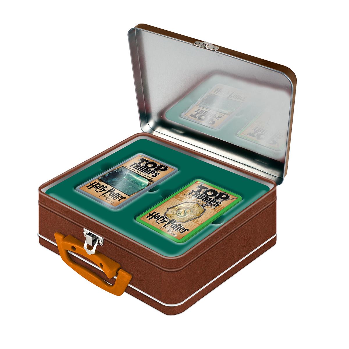 Harry Potter Slytherin Top Trumps Card Game Collectors Tin - Bộ Bài Thẻ Sưu Tập Hộp Thiếc - Winning Moves - Hình ảnh bổ sung 4