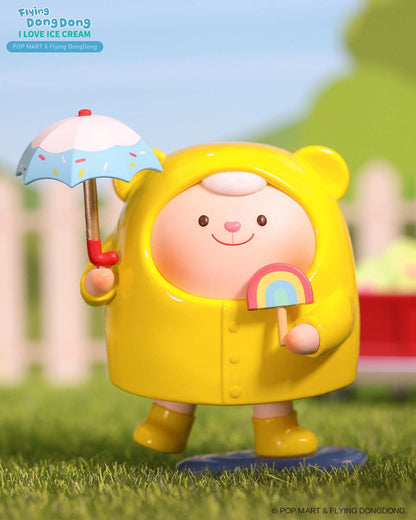 Popmart Flying DongDong I Love Ice Cream Blindbox Series - Mô hình hộp mù chính hãng Pop Mart