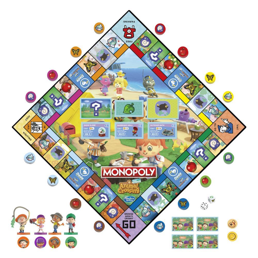 Cờ Tỷ Phú Monopoly Animal Crossing: New Horizons Edition