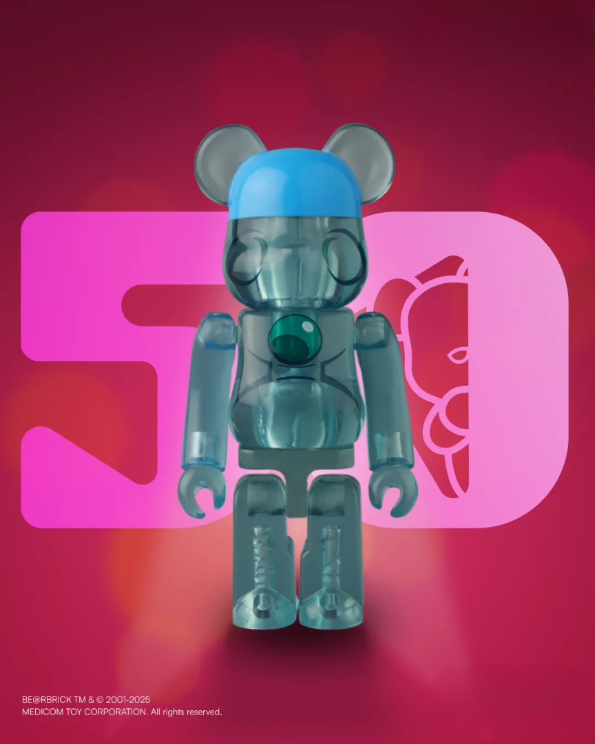 Be@rBrick Series 50 - Mô Hình Blind Box Chính Hãng Medicom Toy