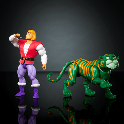 MOTU Origins Prince Adam & Cringer 2-Pack Action Figures - Bộ Mô Hình Hành Động Chính Hãng Mattel - Hình ảnh chi tiết 2