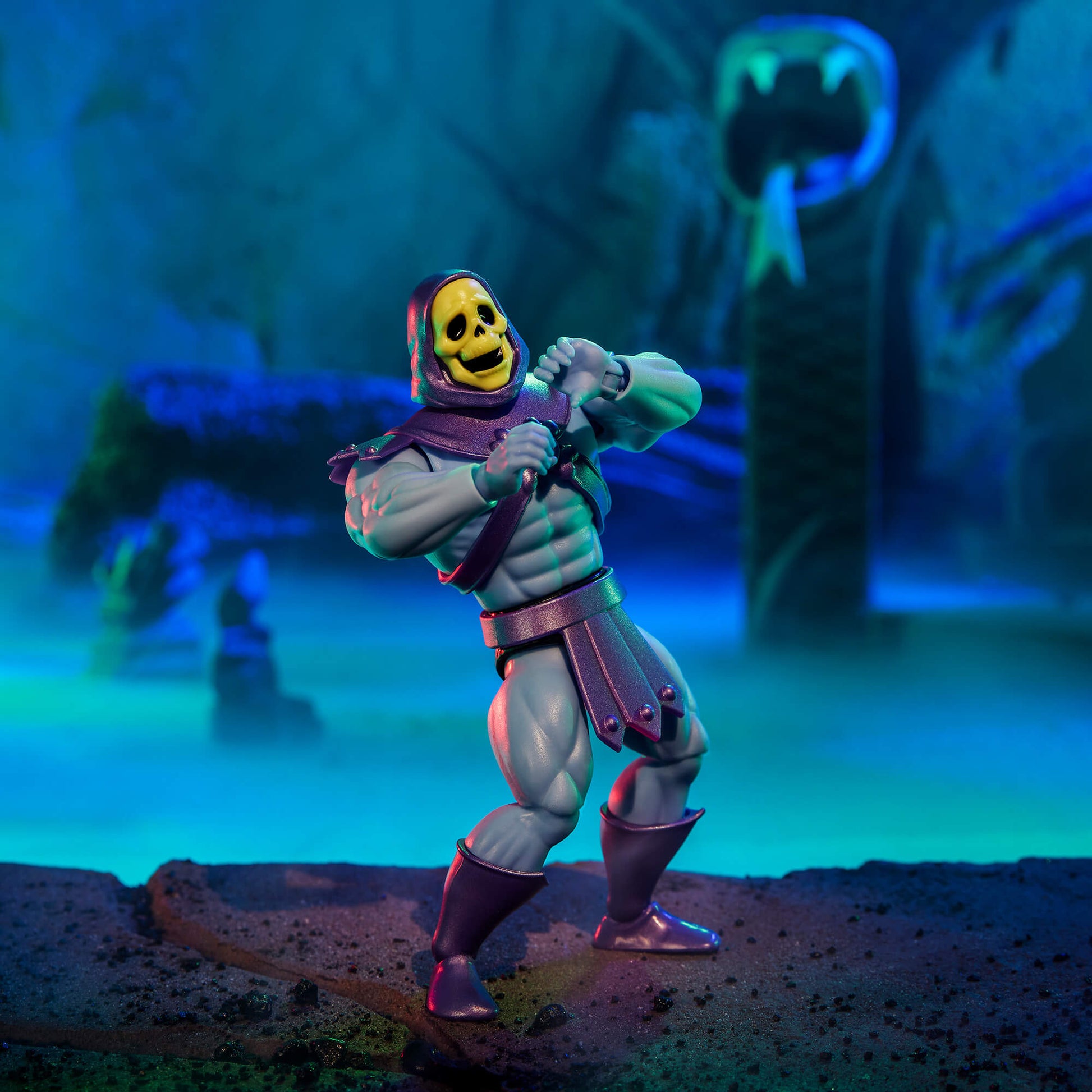 Masters of the Universe Skeletor x VeeFriends Skilled Skeleton 2-Pack - Bộ 2 Mô Hình Khớp Cử Động Mattel Creations - Hình ảnh bổ sung 9