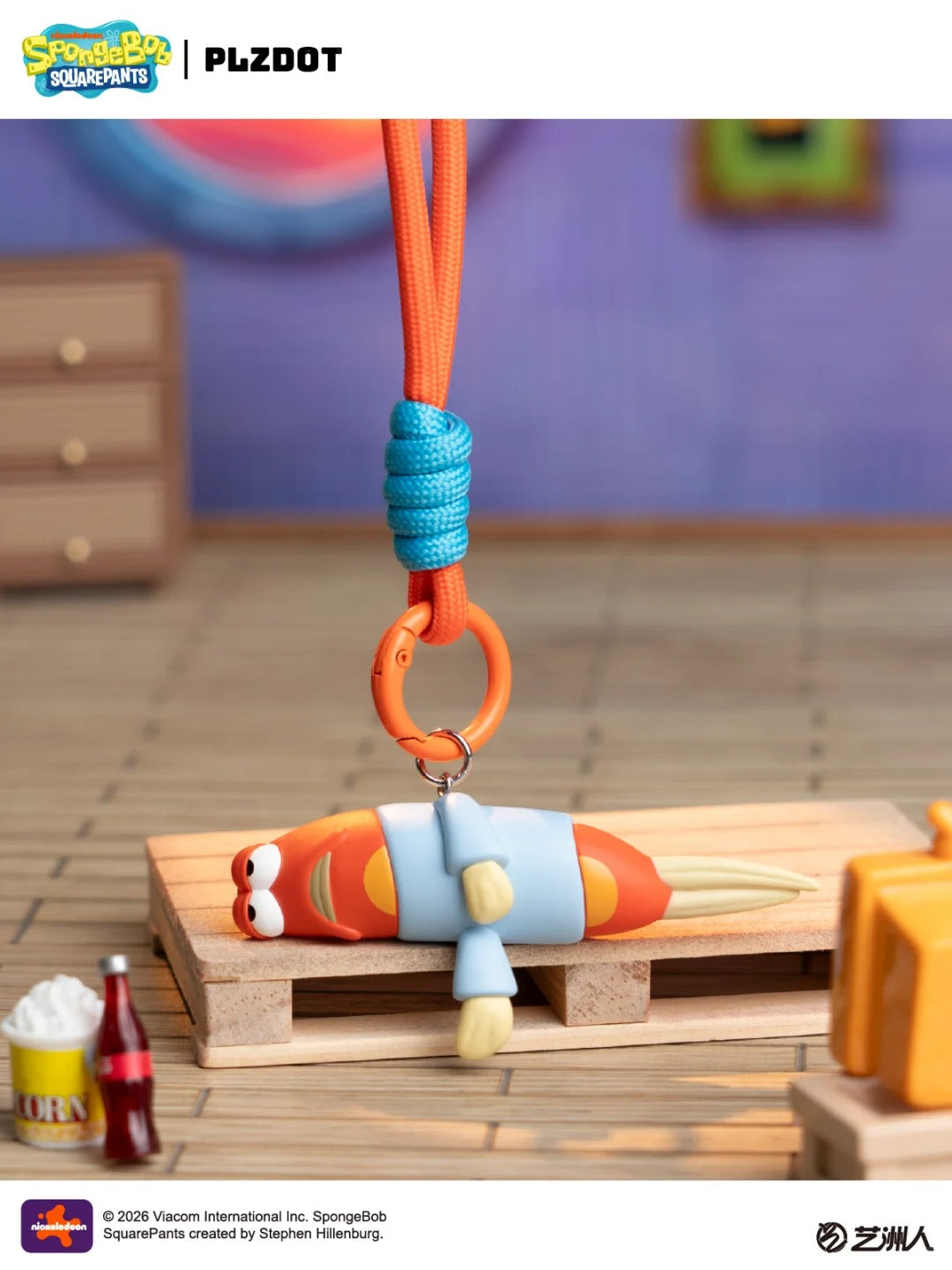 [Pre-order] SpongeBob SquarePants "Bikini Bottom Little Fishizens" Series Blind Box Keychains