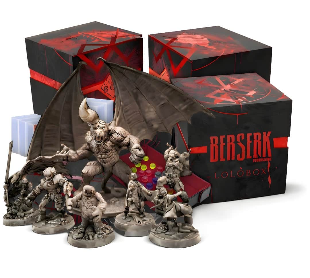 Berserk: The Board Game Eclipse Pledge with Shaded Miniatures (Kickstarter Pre-Order Special)