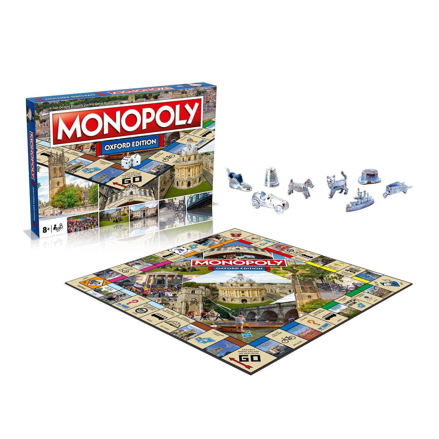 Oxford Monopoly Board Game - Trò Chơi Cờ Tỷ Phú Phiên Bản Oxford - Winning Moves - Hình ảnh chi tiết 2