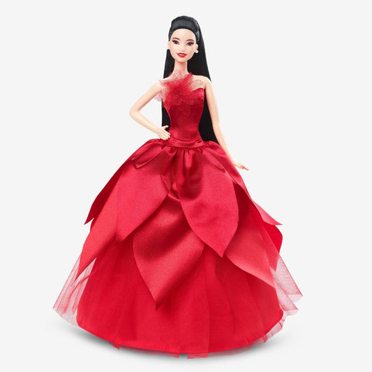 2022 Holiday Barbie, Black Hair - Búp bê Sưu tầm Lễ hội - Barbie Signature