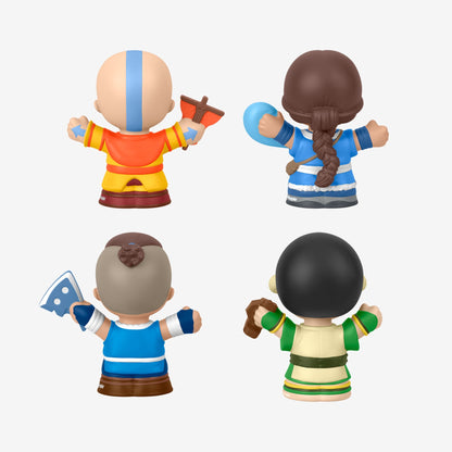 Little People Collector Avatar The Last Airbender - Bộ Mô Hình Action Figure 4 Nhân Vật Mattel Fisher-Price - Hình ảnh bổ sung 4
