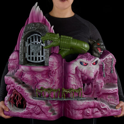 Masters of the Universe Origins Snake Mountain Playset - Bộ Đồ Chơi Lâu Đài Núi Rắn Mattel - Góc nhìn khác 3