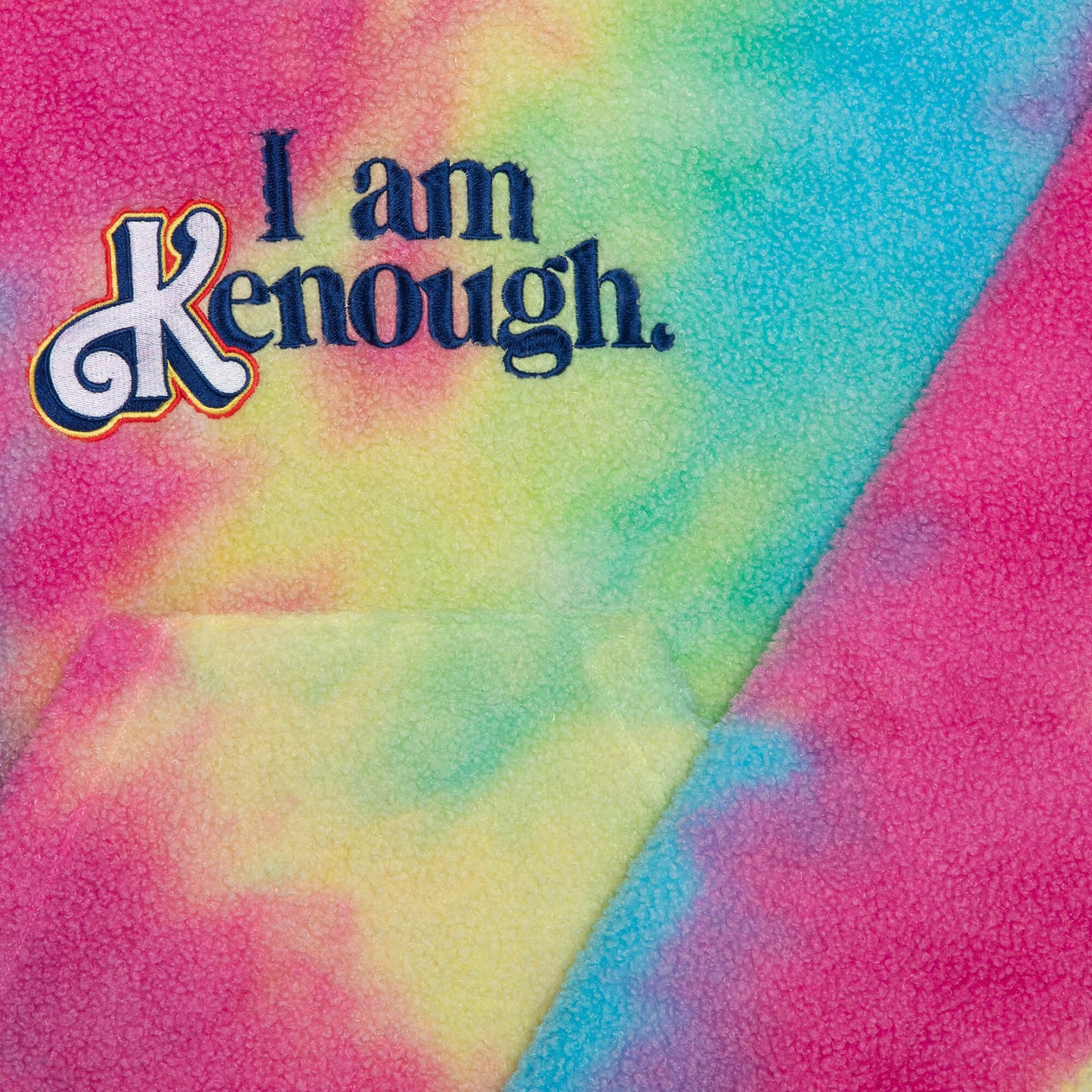 Barbie The Movie Official “I Am Kenough” Unisex Hoodie - Áo Hoodie Tie-dye Thời Trang - Mattel Creations - Hình ảnh bổ sung 5
