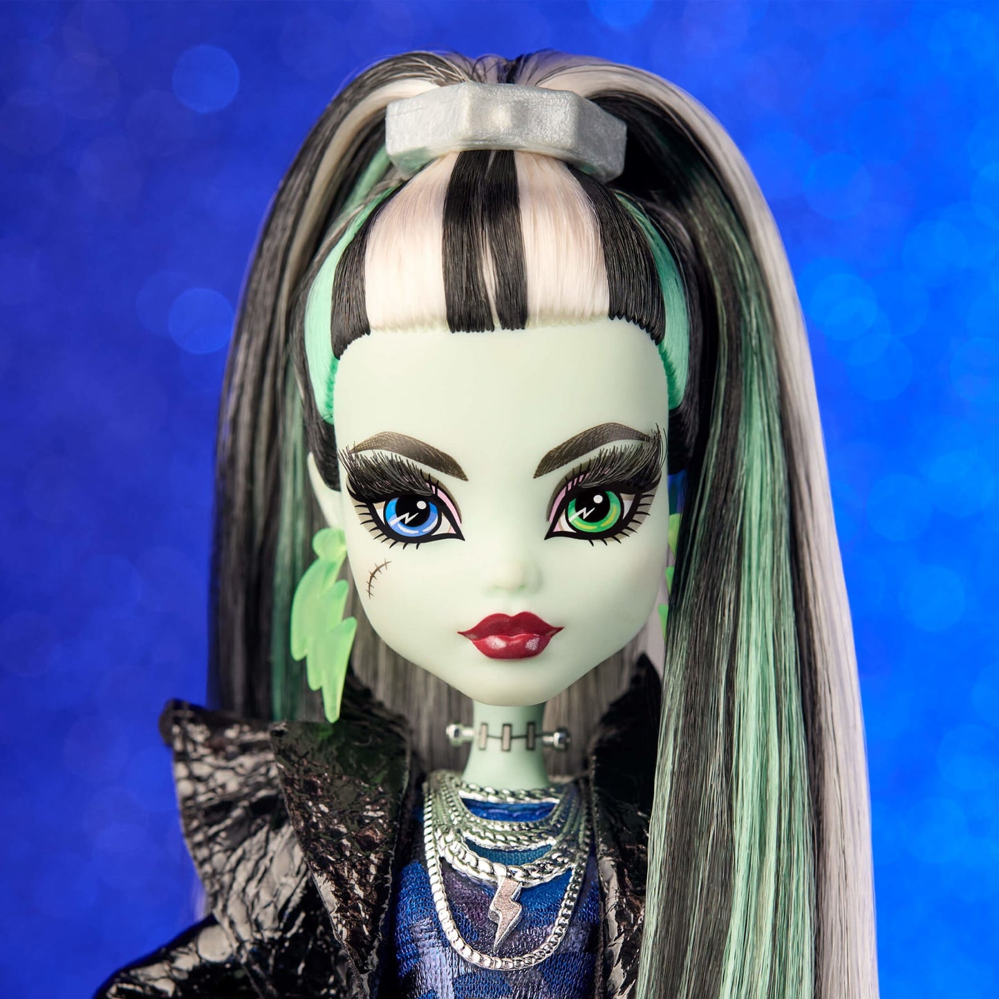 Monster High Haunt Couture Midnight Runway Frankie Stein Doll - Búp Bê Sưu Tầm Cao Cấp Mattel Creations HKY81 - Hình ảnh chi tiết 2