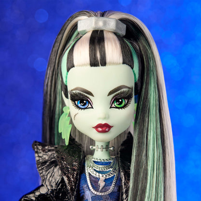 Monster High Haunt Couture Midnight Runway Frankie Stein Doll - Búp Bê Sưu Tầm Cao Cấp Mattel Creations HKY81 - Hình ảnh chi tiết 2