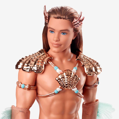 Barbie Signature King Ocean Ken Merman Doll - Búp bê Người cá Ken Sưu tầm Cao cấp - Barbie Signature - Hình ảnh bổ sung 4