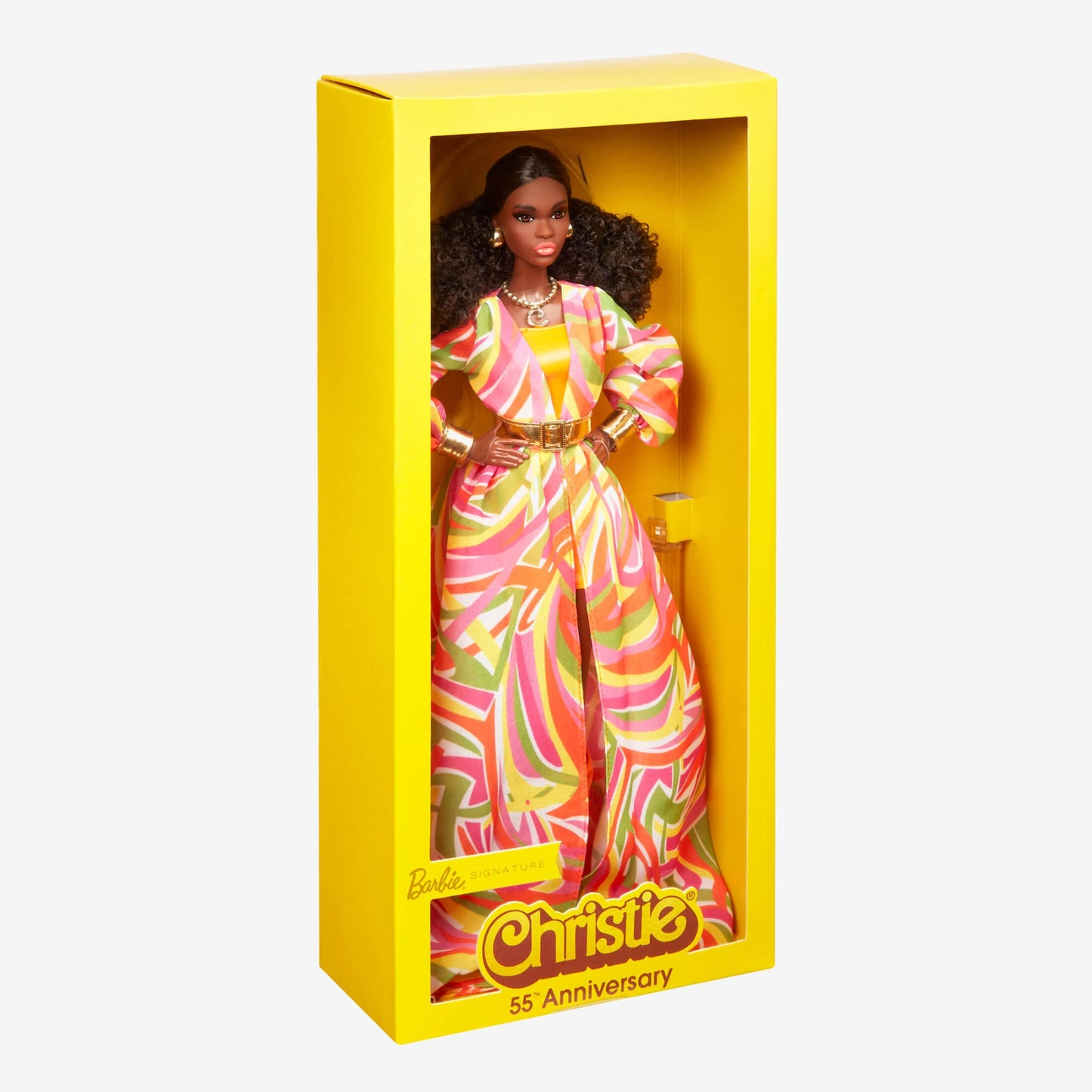 Christie 55th Anniversary Doll - Búp bê Sưu tầm Kỷ niệm 55 năm - Barbie Signature - Hình ảnh chi tiết 2