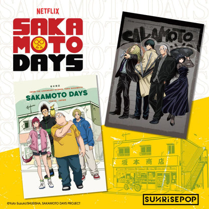 A4 Leaf Cover Sakamoto Days - Bìa lá đựng tài liệu A4 - SUNRISEPOP SDAC035