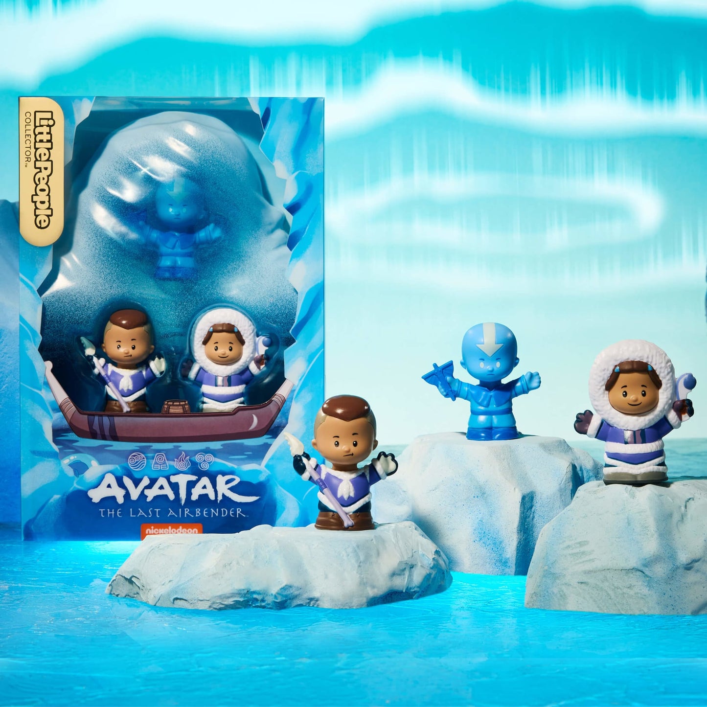Little People Collector Avatar the Last Airbender Figures - Bộ Nhân Vật Sưu Tầm - Fisher-Price - Hình ảnh sản phẩm