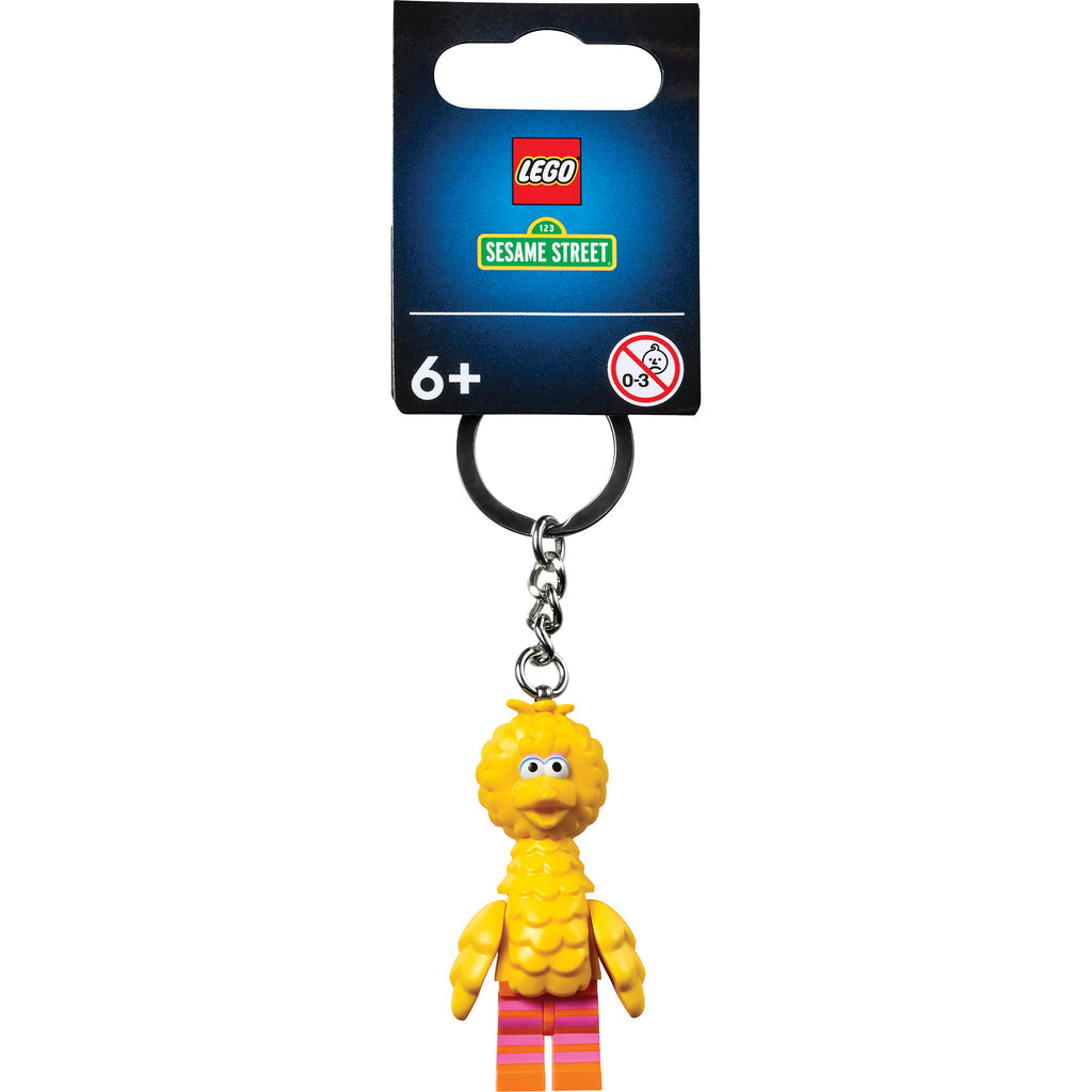 LEGO® Ideas Big Bird Keyring - Móc Khóa Nhân Vật Big Bird Sesame Street - 854194 - Hình ảnh sản phẩm