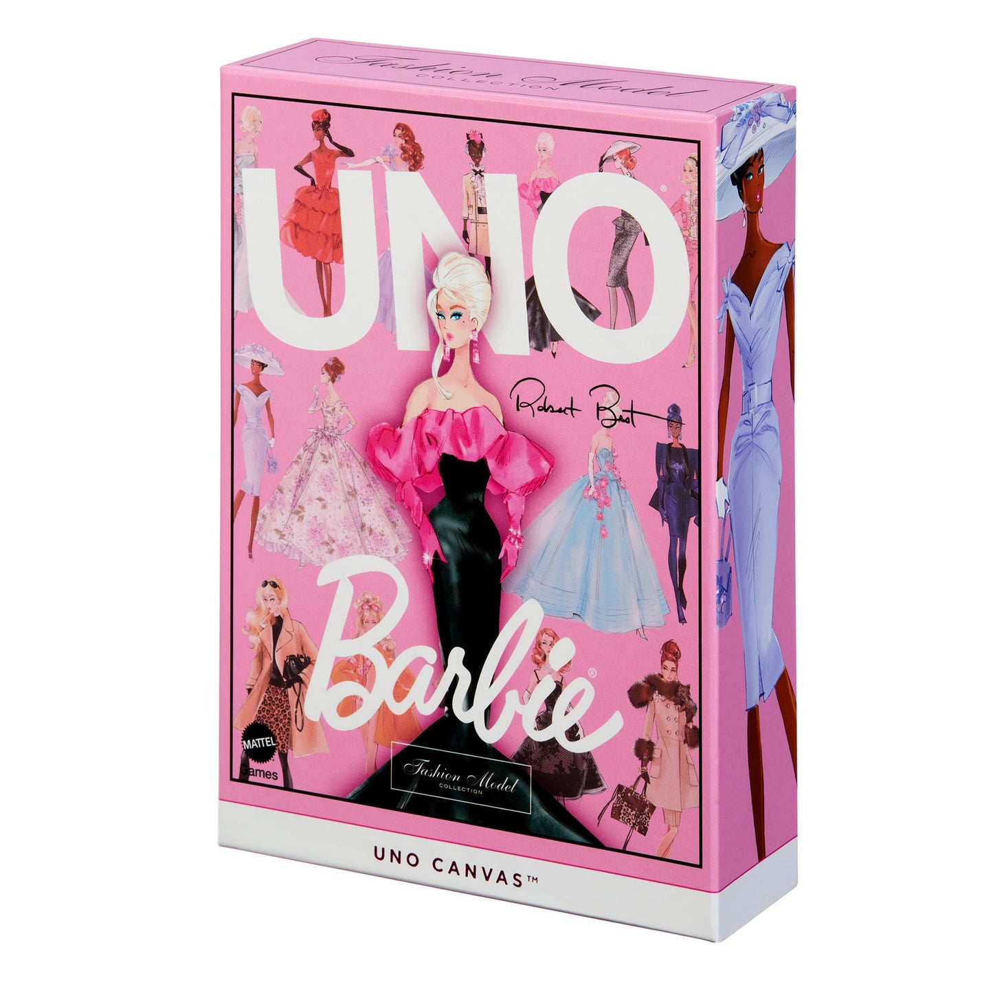 UNO Canvas Barbie Fashion Model Collection Deck - Bộ bài UNO sưu tầm phiên bản Barbie - Mattel Creations Mattel - ảnh 6 - Boa