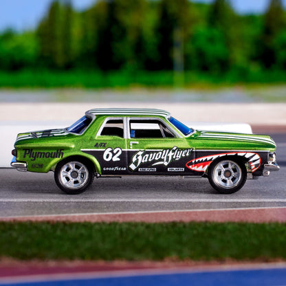 Matchbox 1962 Plymouth Savoy Mô Hình Xe Đua Drag 1:64 Matchbox - Hình ảnh bổ sung 4