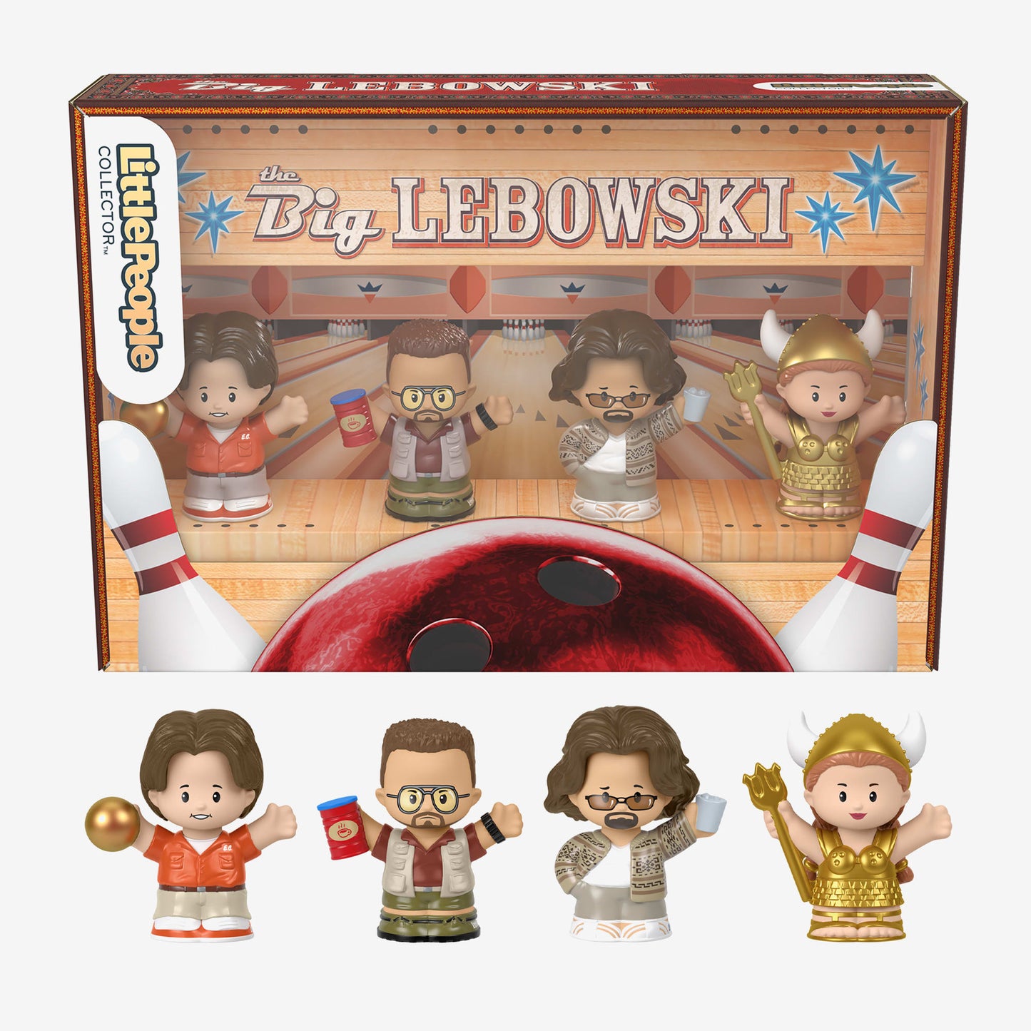 Little People Collector The Big Lebowski Special Edition Set - Bộ Mô Hình Nhân Vật Sưu Tầm - Fisher-Price - Hình ảnh sản phẩm