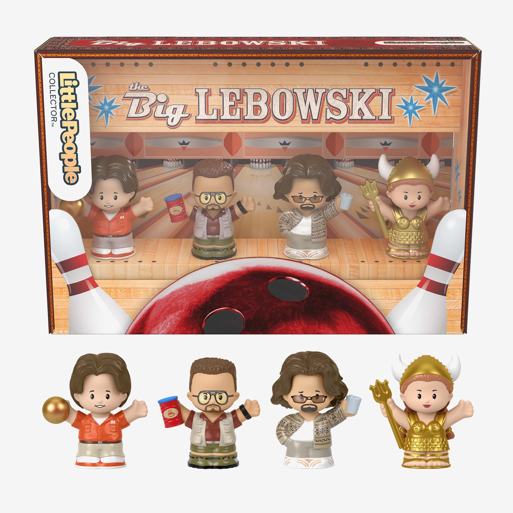 Little People Collector The Big Lebowski Special Edition Set - Bộ Mô Hình Nhân Vật Sưu Tầm - Fisher-Price - Hình ảnh sản phẩm