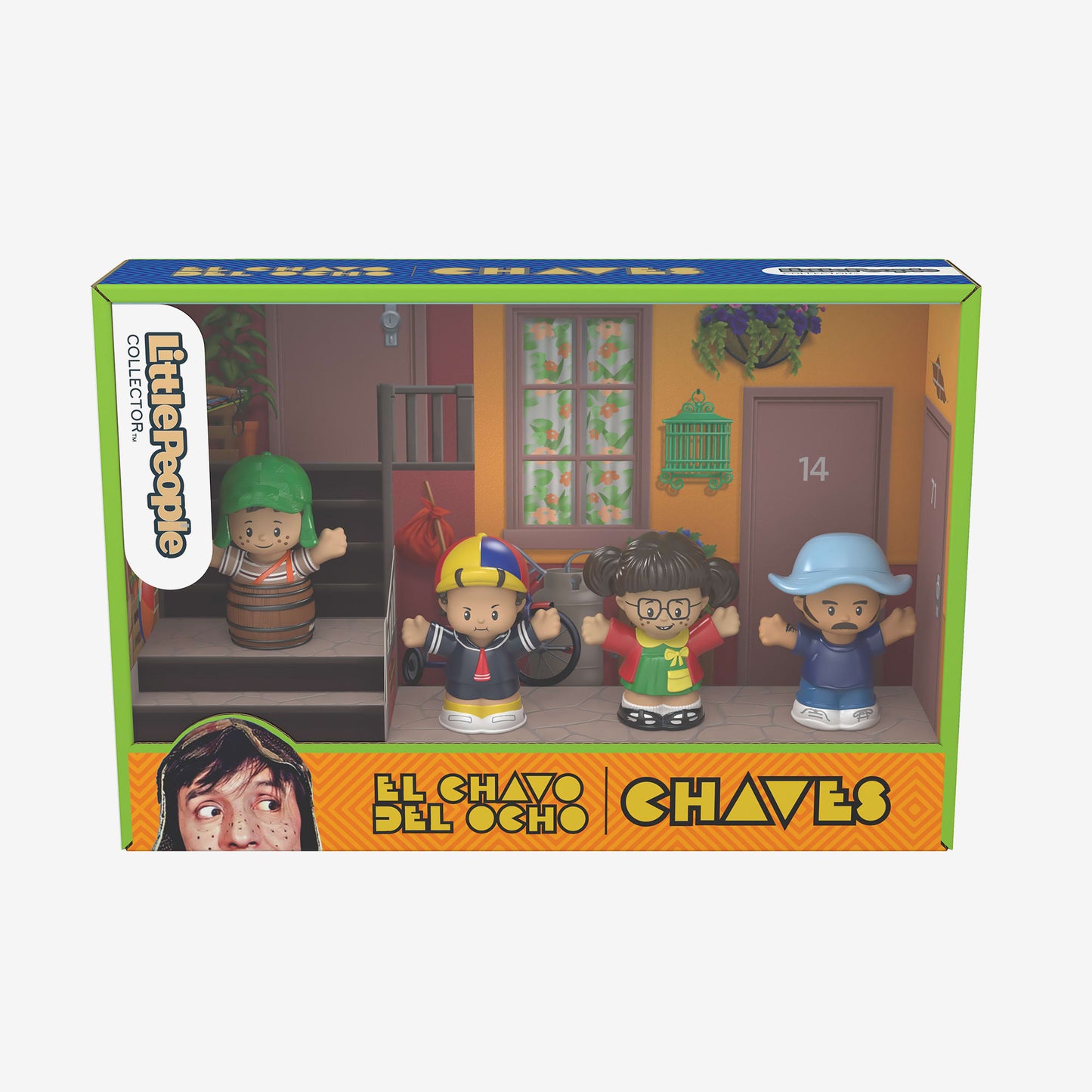 Little People Collector El Chavo TV Series Special Edition Set - Bộ Mô Hình Sưu Tầm Fisher-Price - Hình ảnh bổ sung 6