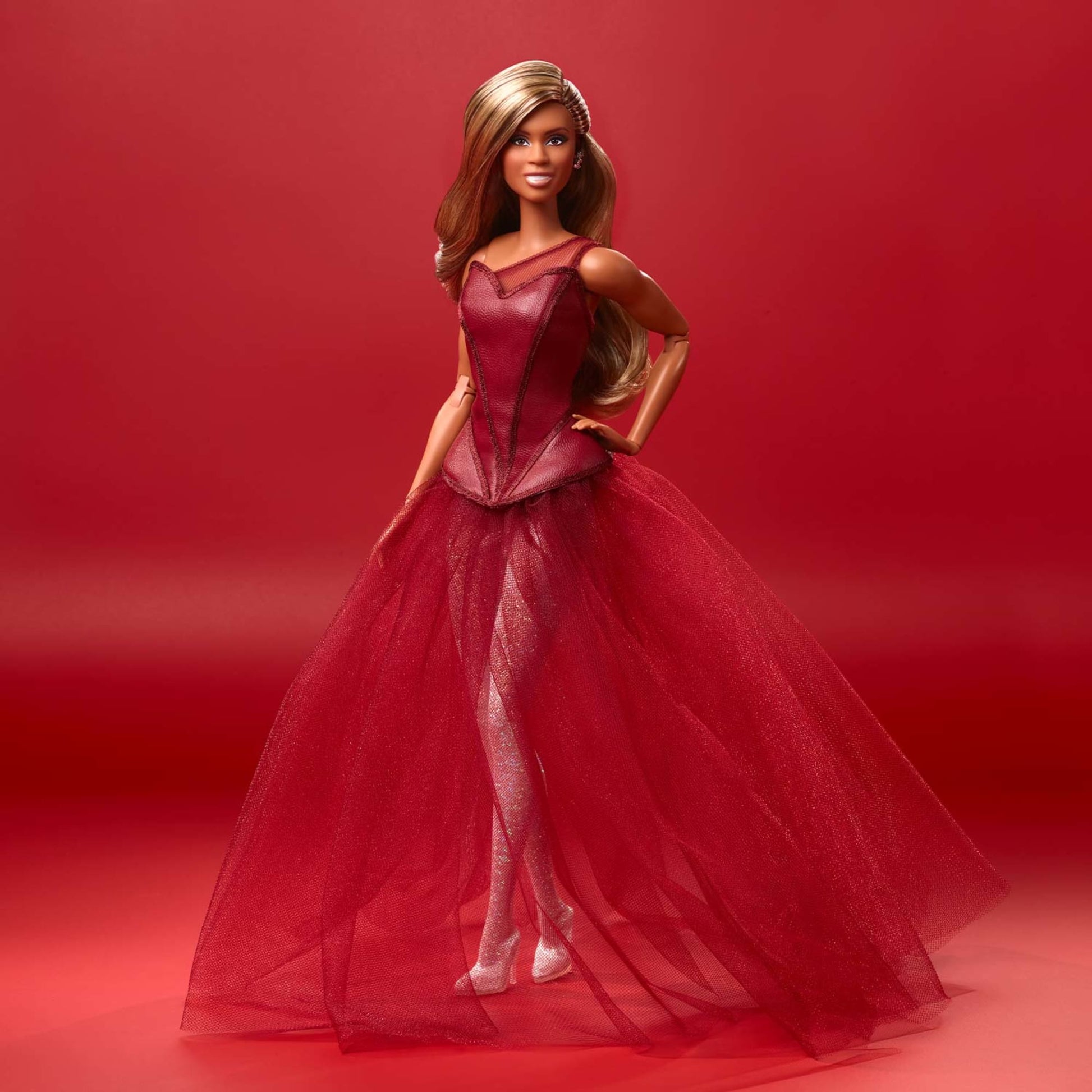 Barbie Tribute Collection Laverne Cox Doll - Búp Bê Sưu Tầm Cao Cấp - Barbie Signature HCB99 - Hình ảnh bổ sung 6